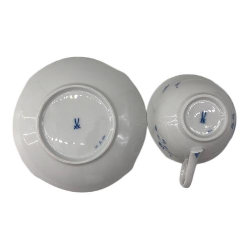 Meissen (マイセン) カップ&ソーサー 青い花