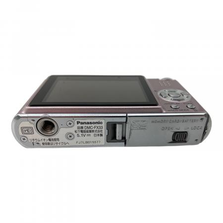 Panasonic DMC-FX33-W コンパクトデジタルカメラ【壊れています How about a compact digital camera that can be purchased for under