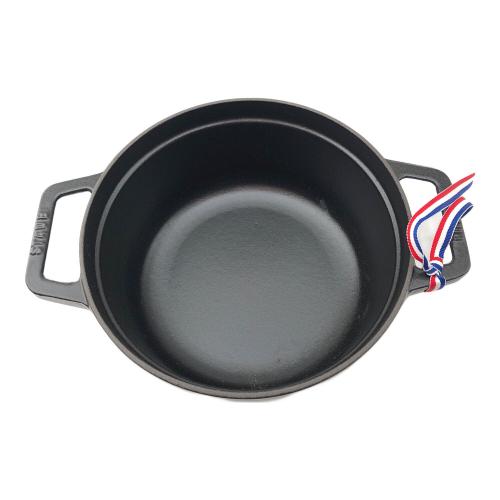 Staub (ストウブ) ピコ・ココット ラウンド 20cm ブラック