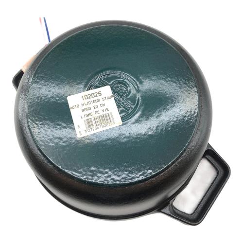 Staub (ストウブ) ピコ・ココット ラウンド 20cm ブラック