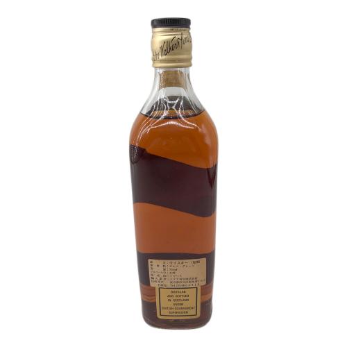 ジョニーウォーカー (Johnnie Walker) モルト・グレーン 750ml ブラックラベル 旧ボトル 未開封