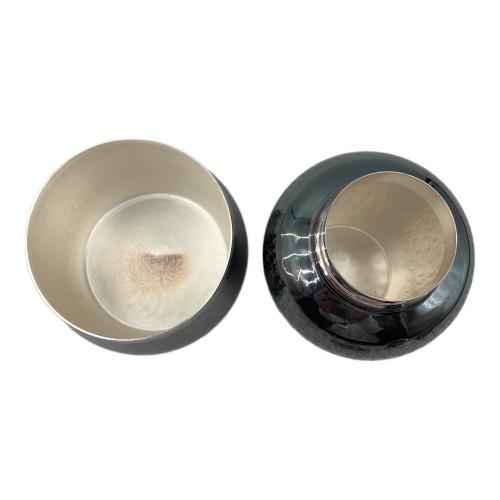 茶器セット いぶし銀 黄銅