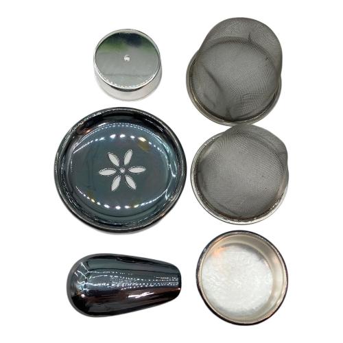 茶器セット いぶし銀 黄銅