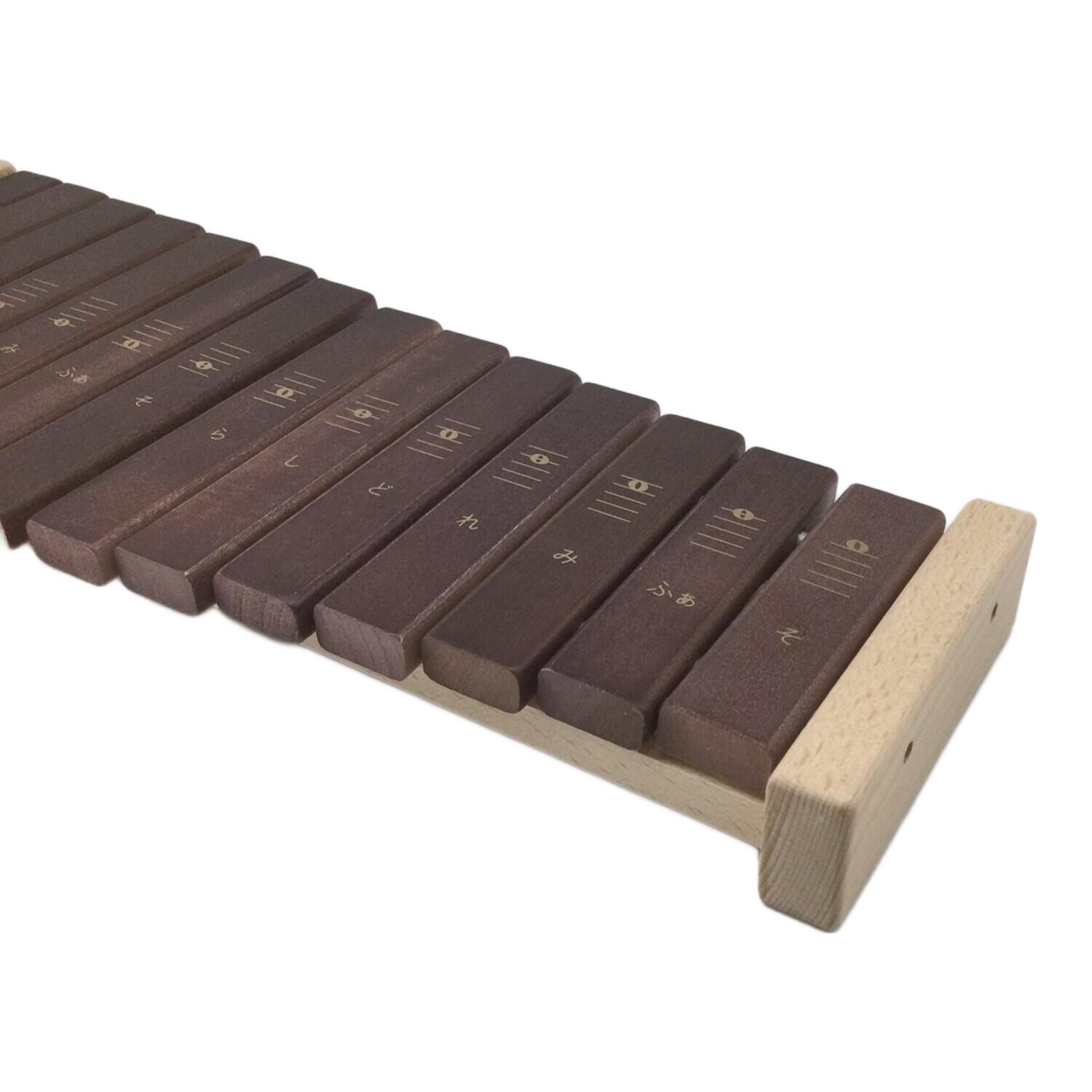 民族楽器　木琴　トトロの森のような自然の音 HEIWA(ヘイワ）森の木琴 14音｜トレファクONLINE