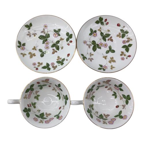 【箱付•未使用】ウェッジウッド　ワイルドストロベリー　プチトレイ5枚組 Wedgwood (ウェッジウッド) 湯呑み・プチトレー ワイルド