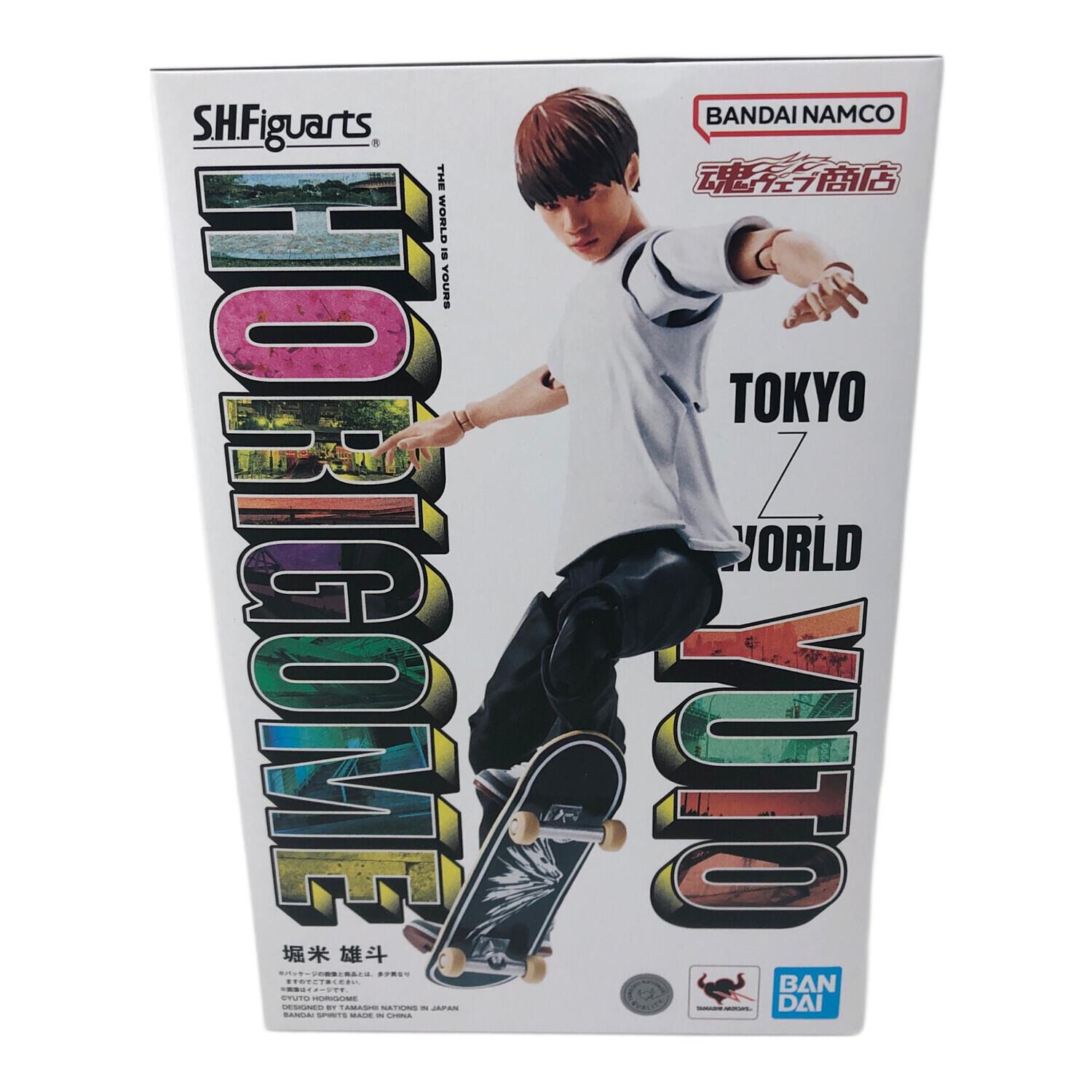 SHFiguarts 堀米雄斗 スケートボード 日本スケートボード界のトップライダー・堀米雄斗さんがS.H.Figuartsで