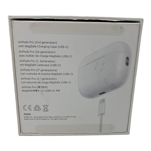 Apple (アップル) ワイヤレスイヤホン MTJV3J/A Air Pods Pro(第二世代)