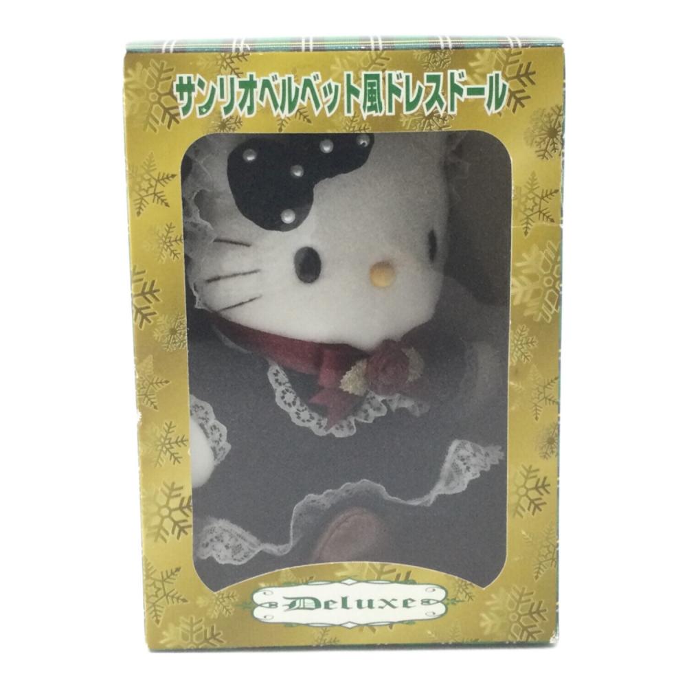 ハローキティ★ベルベット風★ドレスドール★平成レトロ HELLO KITTY (ハローキティ) ヌイグルミ サンリオベルベット風