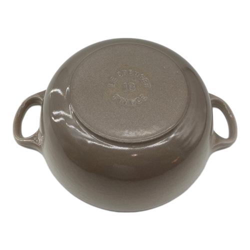 LE CREUSET (ルクルーゼ) 両手鍋 グレー ココット・ロンド