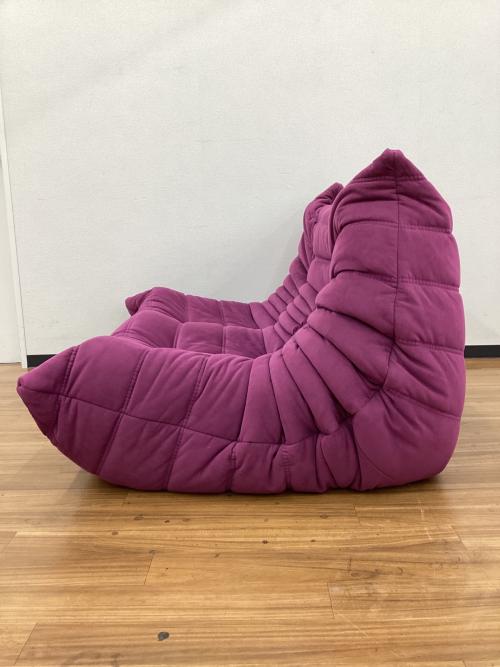 ligne roset ROSETTogo 2P パープル ウルトラスエードHP