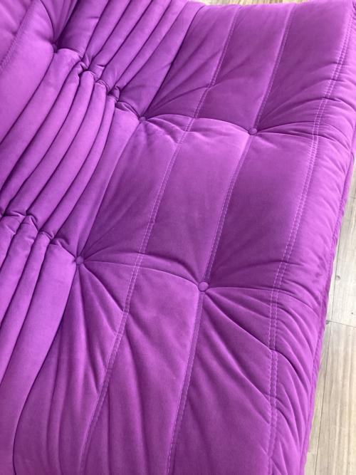 ligne roset ROSETTogo 2P パープル ウルトラスエードHP