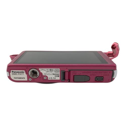 Panasonic (パナソニック) コンパクトデジタルカメラ DMC-FX77
