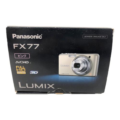 Panasonic (パナソニック) コンパクトデジタルカメラ DMC-FX77