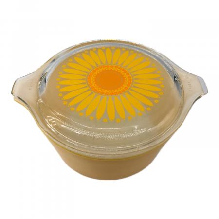 オールドパイレックス　キャセロール OLD PYREX (オールドパイレックス) キャセロール イエローデイジー