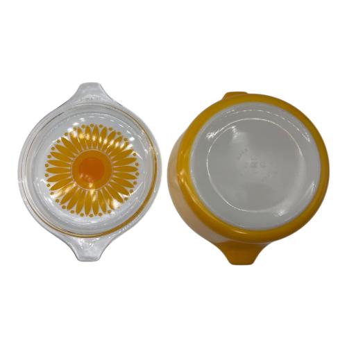 OLD PYREX (オールドパイレックス) キャセロール イエローデイジー