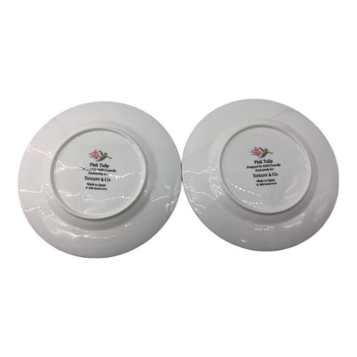 TIFFANY & Co. (ティファニー) プレート ピンクチューリップ