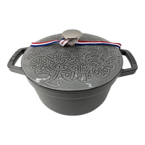 Staub (ストウブ) 両手鍋 40502-303 2.2L ブラック
