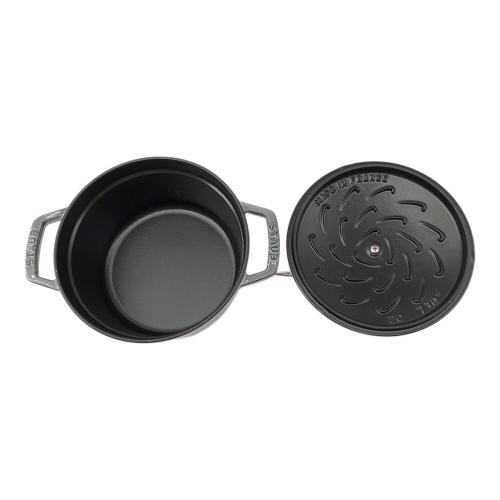 Staub (ストウブ) 両手鍋 40502-303 2.2L ブラック