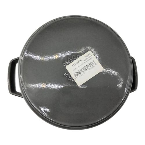 Staub (ストウブ) 両手鍋 40502-303 2.2L ブラック