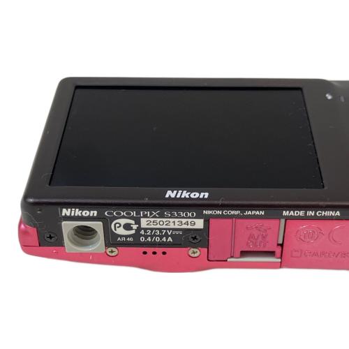 Nikon COOLPIX デジタルカメラ S3300