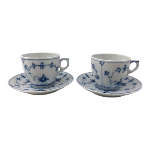 ROYAL COPENHAGEN (ロイヤル・コペンハーゲン) カップ&ソーサー ブルーフルーテッド・プレイン