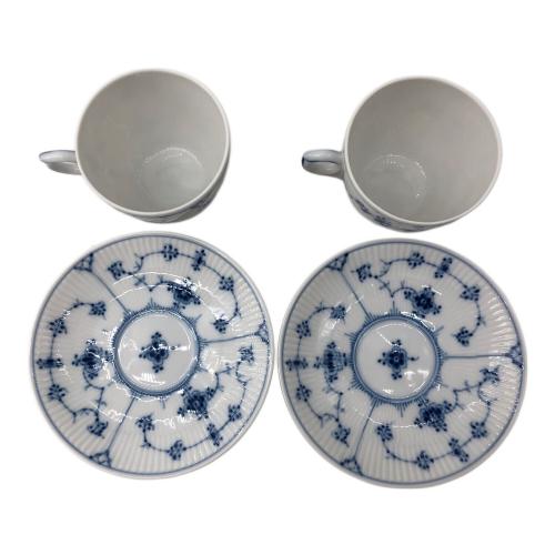 ROYAL COPENHAGEN (ロイヤル・コペンハーゲン) カップ&ソーサー ブルーフルーテッド・プレイン