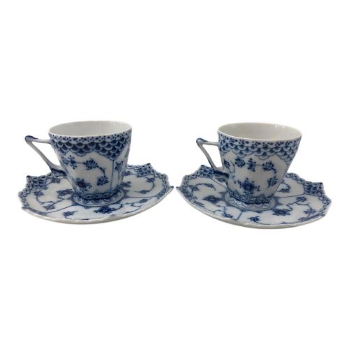 ROYAL COPENHAGEN (ロイヤル・コペンハーゲン) カップ&ソーサー ブルーフルーテッド・フルレース