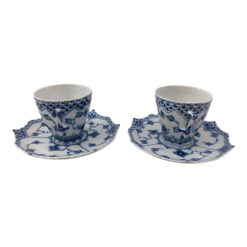 ROYAL COPENHAGEN (ロイヤル・コペンハーゲン) カップ&ソーサー ブルーフルーテッド・フルレース