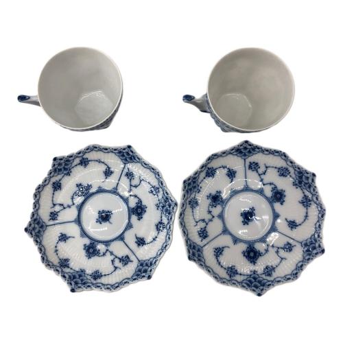 ROYAL COPENHAGEN (ロイヤル・コペンハーゲン) カップ&ソーサー ブルーフルーテッド・フルレース
