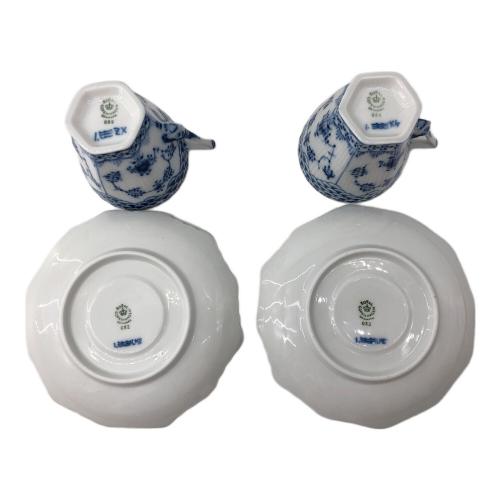 ROYAL COPENHAGEN (ロイヤル・コペンハーゲン) カップ&ソーサー ブルーフルーテッド・フルレース