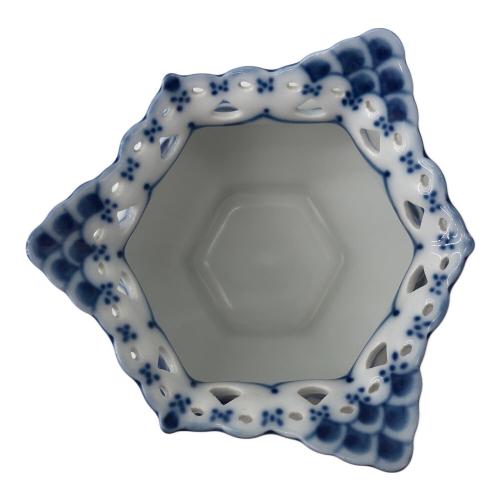 ROYAL COPENHAGEN (ロイヤル・コペンハーゲン) クリーマー・シュガーポットセット ブルーフルーテッド・フルレース