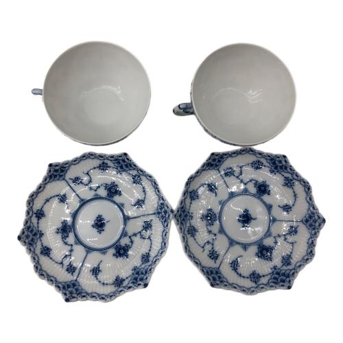 ROYAL COPENHAGEN (ロイヤル・コペンハーゲン) カップ&ソーサー ブルーフルーテッド・フルレース