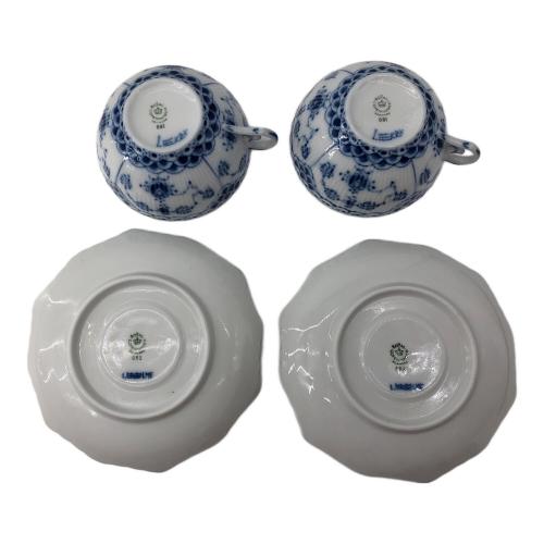 ROYAL COPENHAGEN (ロイヤル・コペンハーゲン) カップ&ソーサー ブルーフルーテッド・フルレース