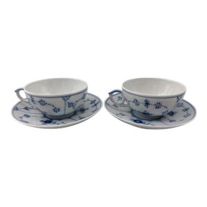 ROYAL COPENHAGEN (ロイヤル・コペンハーゲン) カップ&ソーサー ブルーフルーテッド・プレイン