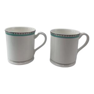 TIFFANY & Co. (ティファニー) マグカップ プラチナブルーバンド