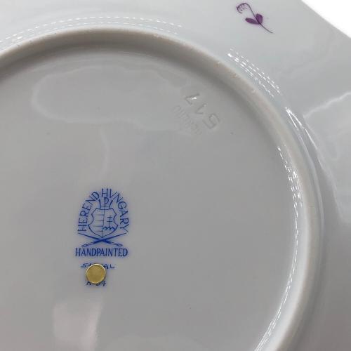 Herend (ヘレンド) プレート アポニーロイヤルパープル