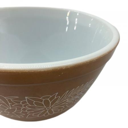 美品 3個セット オールドパイレックス ウッドランド OLD PYREX (オールドパイレックス) ミキシングボウル ウッドランド