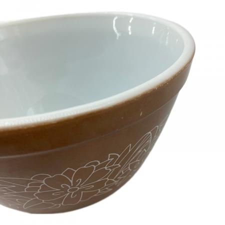 美品 3個セット オールドパイレックス ウッドランド OLD PYREX (オールドパイレックス) ミキシングボウル ウッドランド