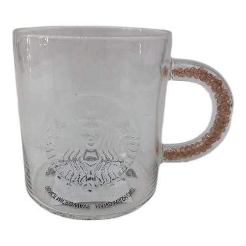 STARBUCKS COFFEE (スターバックスコーヒー) マグカップ ビーズハンドル耐熱グラスマグ