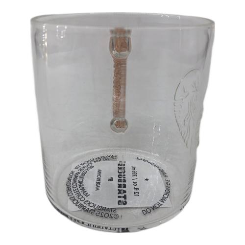 STARBUCKS COFFEE (スターバックスコーヒー) マグカップ ビーズハンドル耐熱グラスマグ