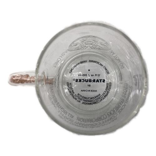 STARBUCKS COFFEE (スターバックスコーヒー) マグカップ ビーズハンドル耐熱グラスマグ