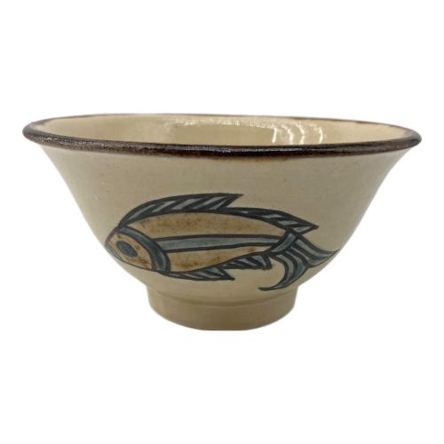 丼 金城敏男 魚文 壺屋焼