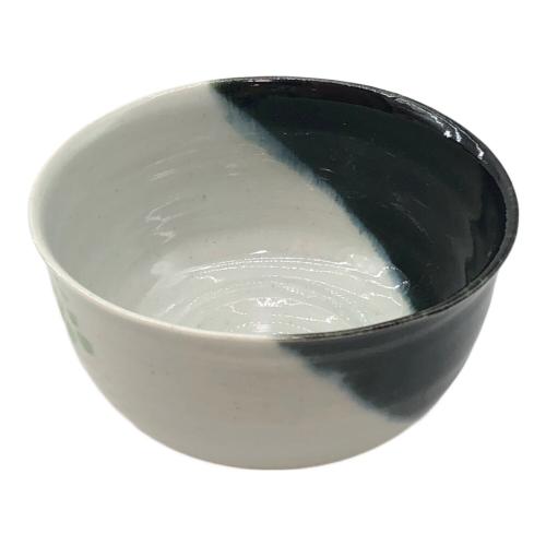 宮川香山 秋萩茶碗 眞葛焼 共箱付