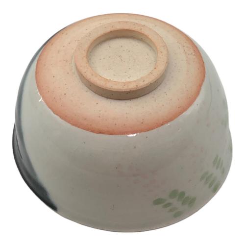 宮川香山 秋萩茶碗 眞葛焼 共箱付