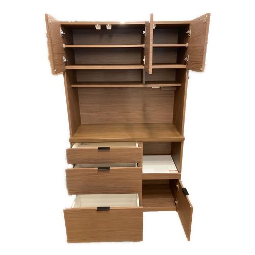 キッチンボード（食器棚） ニトリ　エトナ105 MBR