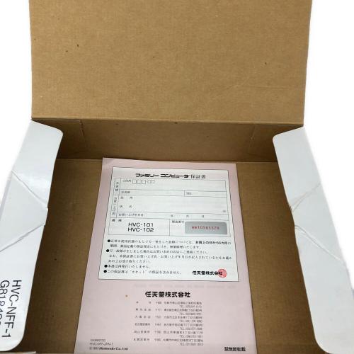 Nintendo (ニンテンドー) ファミリーコンピューター HVC-101