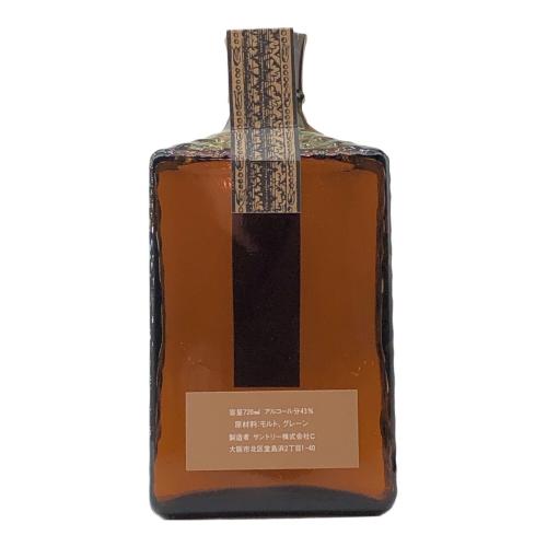サントリー グリーティング ジャパニーズウィスキー 720ml
