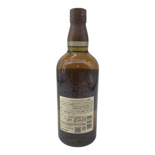 サントリー 山崎 ジャパニーズウィスキー シングルモルト 700ml