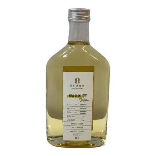 井川蒸留所 (イガワジョウリュウジョ) NEW BORN Peated 50ppm 2023 ジャパニーズウィスキー 200ml