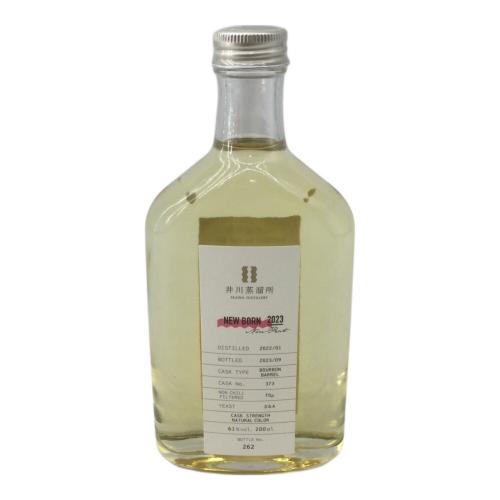 井川蒸留所 (イガワジョウリュウジョ) NEW BORN Non-Peat 2023 ジャパニーズウィスキー 200ml